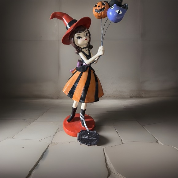 Lux Other - Bella Luxx Witch with Balloons 15inch